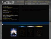 Tablet Screenshot of camelotent.com